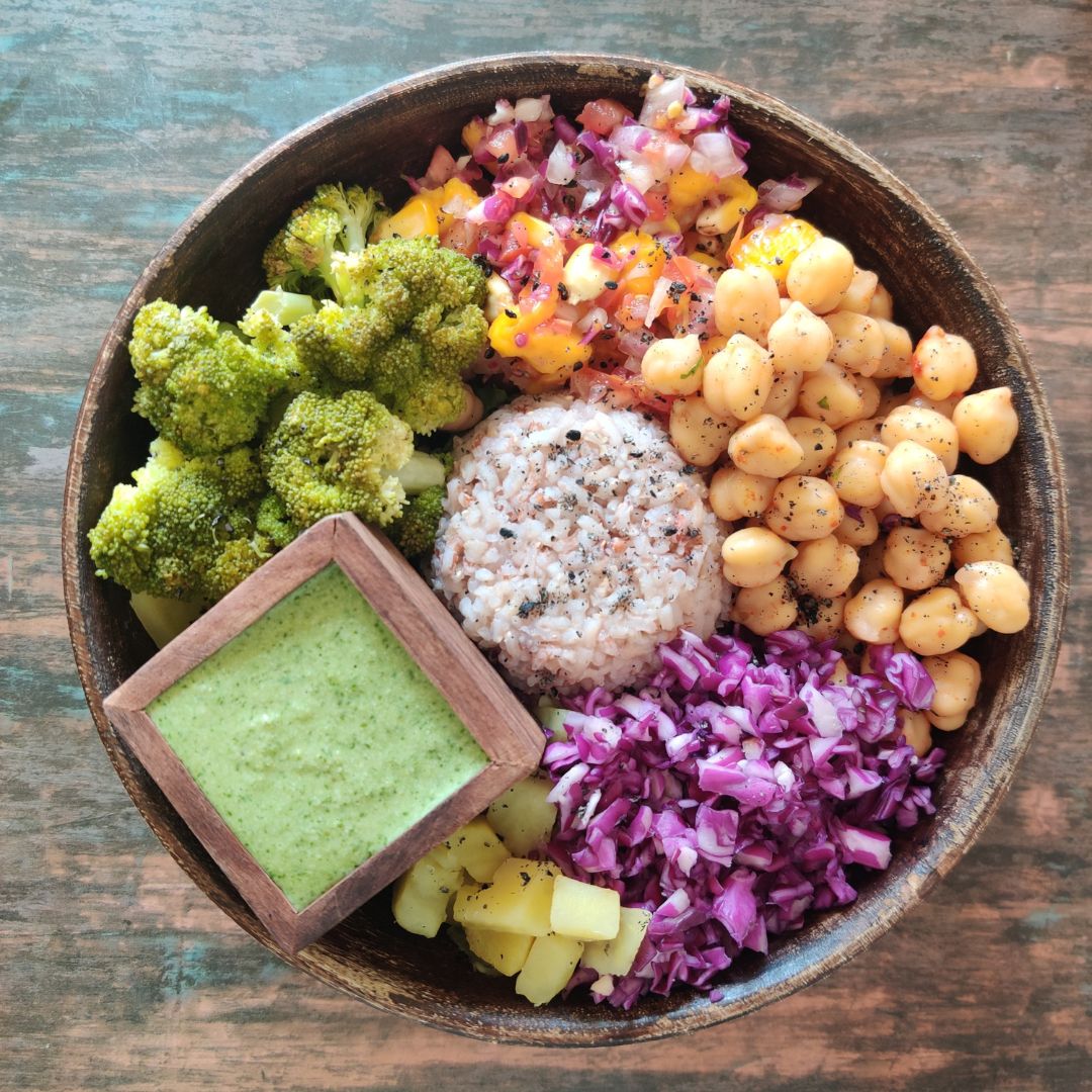 Green Goddess Buddha Bowl Recipe - Roshni Sanghvi
