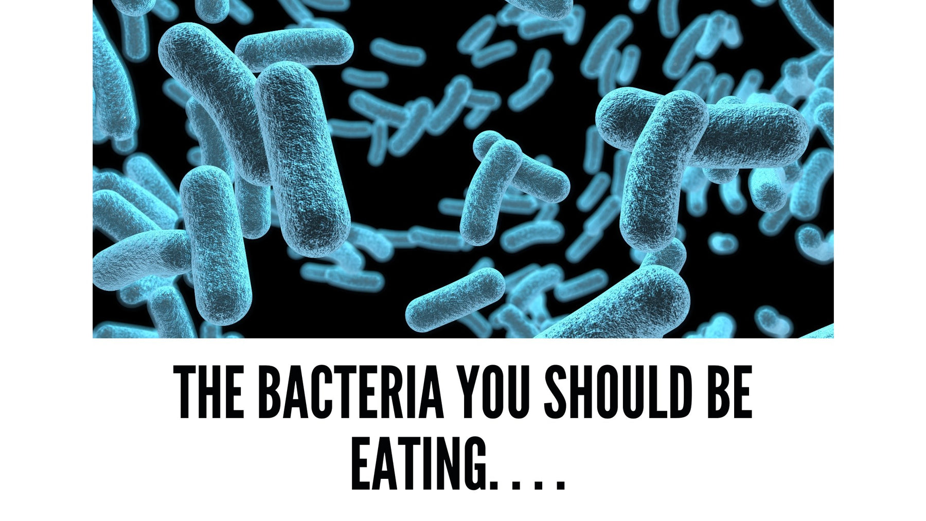 The Bacteria you SHOULD be eating... | Roshni Sanghvi