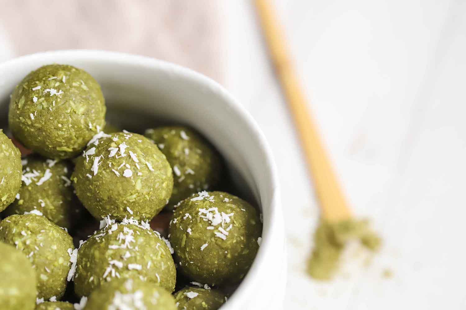 Vegan Energy Balls Matcha Recipe - Roshni Sanghvi