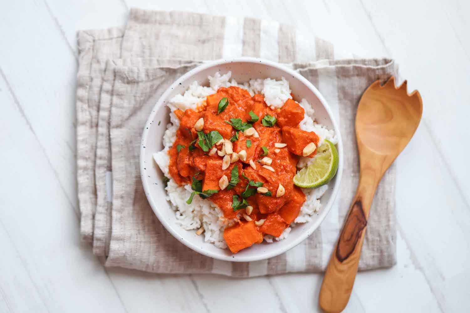 Vegan Sweet Potato Curry Recipe - Roshni Sanghvi