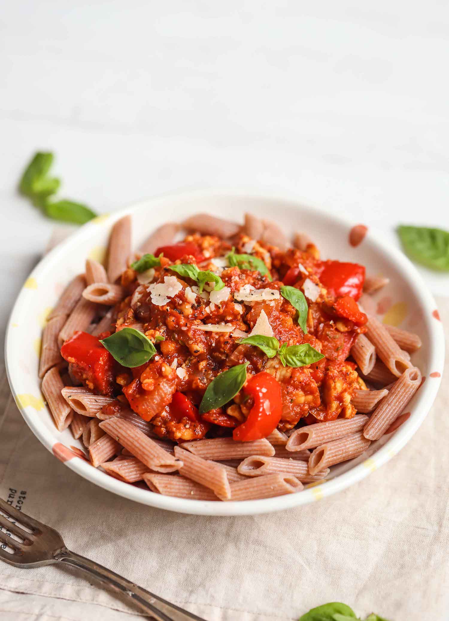 Vegan Tempeh Bolognese Recipe - Roshni Sanghvi