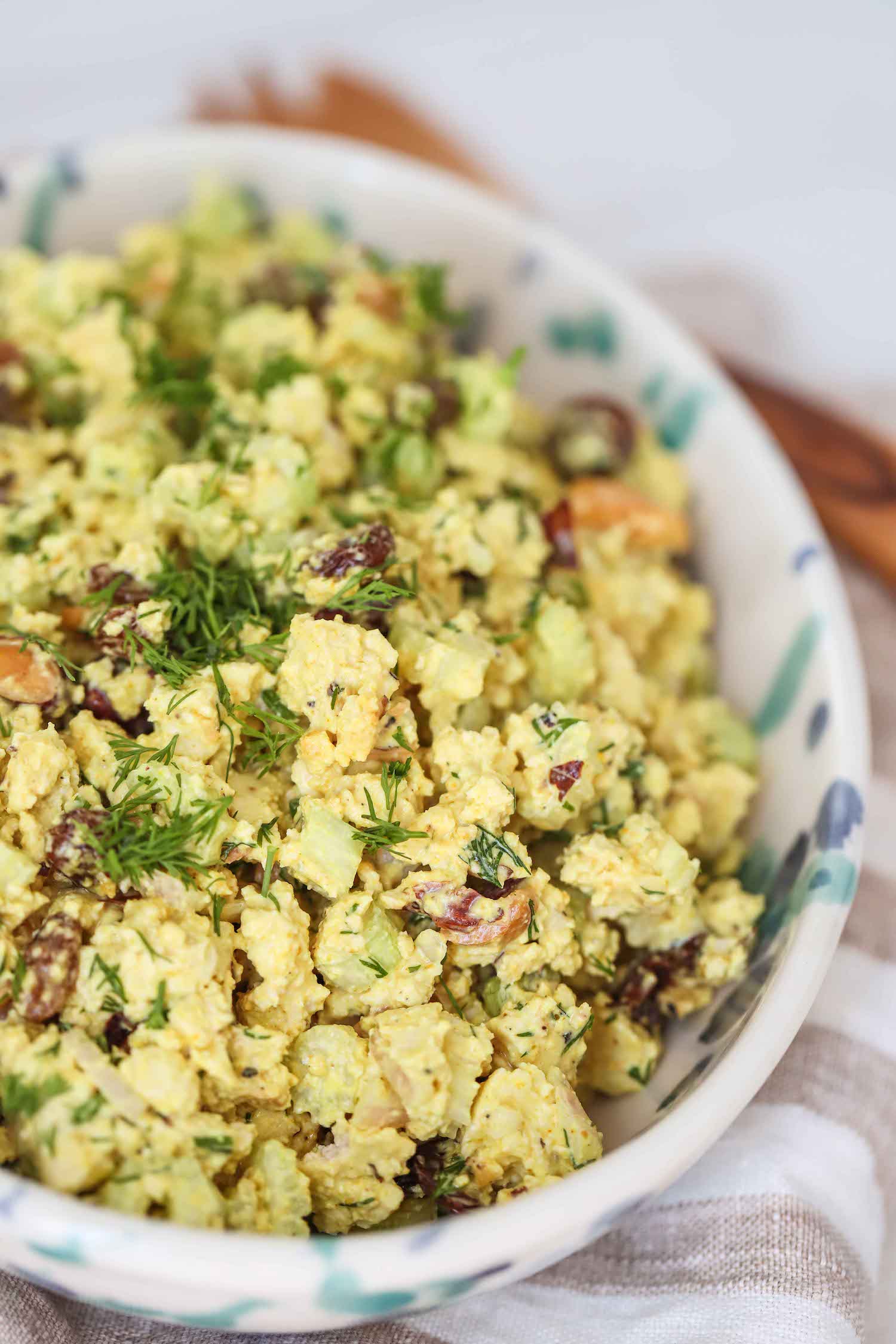 Vegan Tofu Salad Curry Recipe - Roshni Sanghvi
