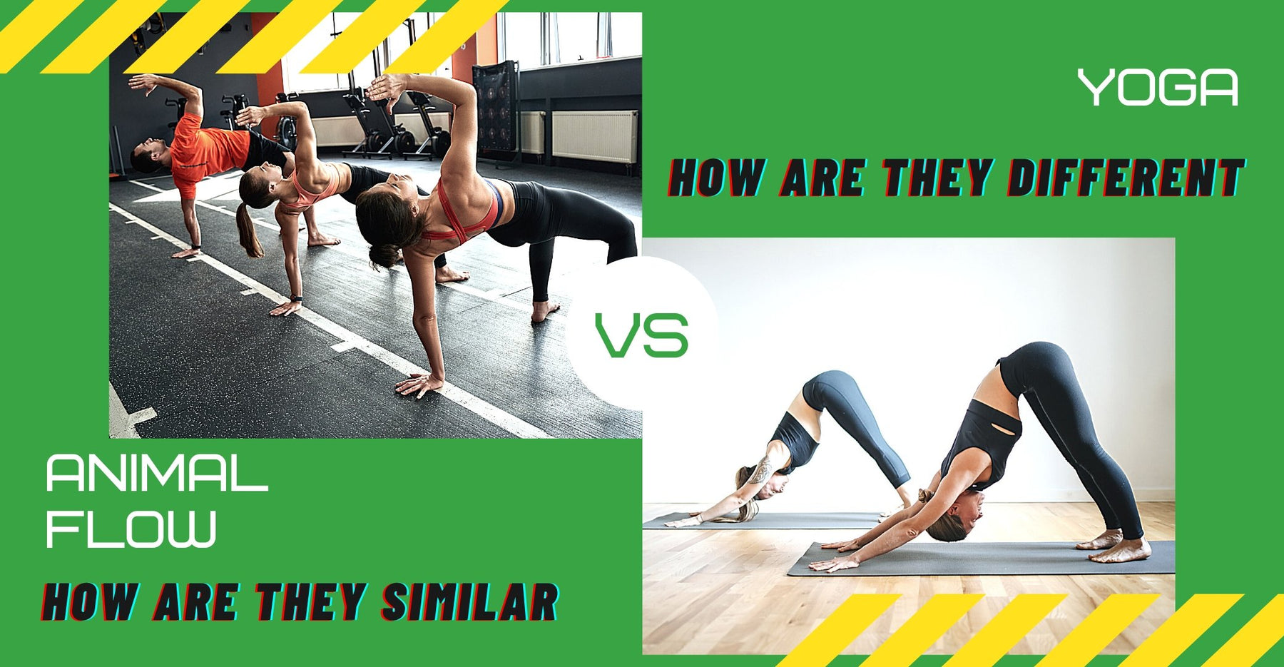 Animal flow VS Vinyasa yoga. - Roshni Sanghvi