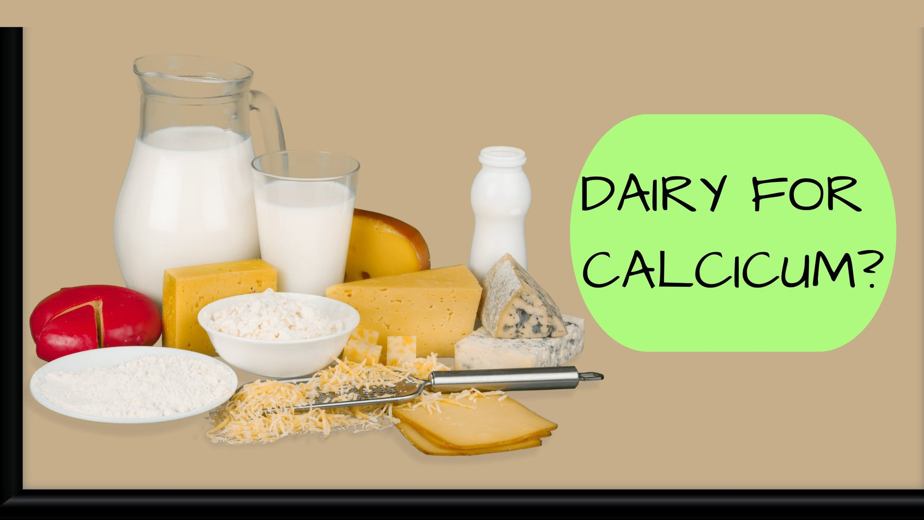 Dairy for calcium? - Roshni Sanghvi