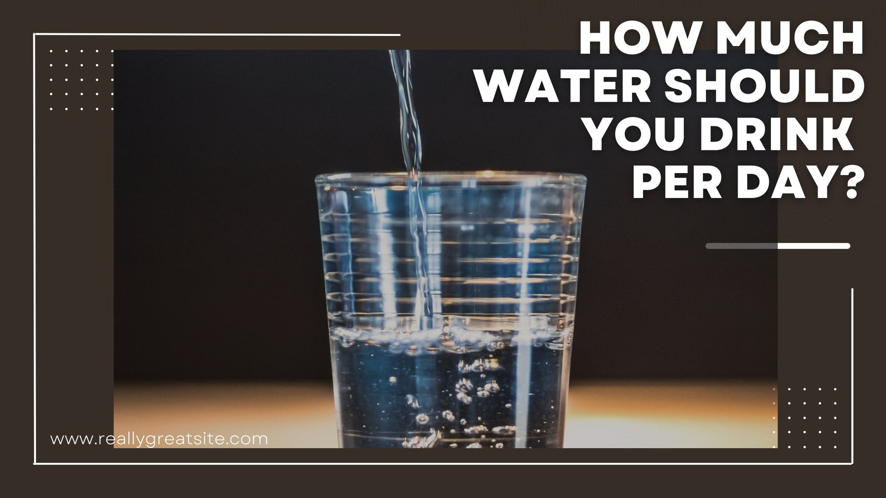 How much water should you drink per day? | Roshni Sanghvi