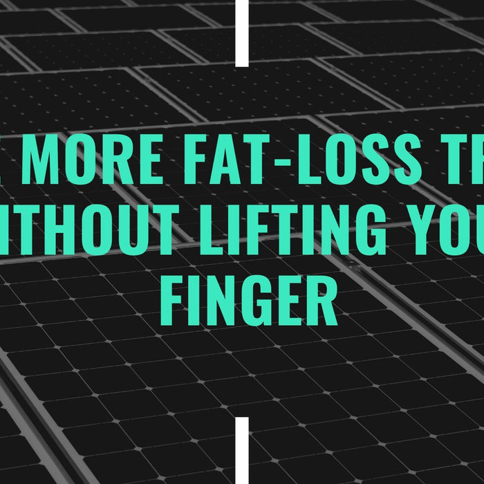 One more fat-loss trick without lifting your finger. | Roshni Sanghvi