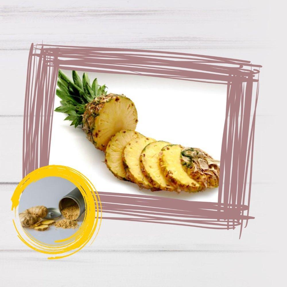 Pineapple Ginger Smoothie Recipe - Roshni Sanghvi