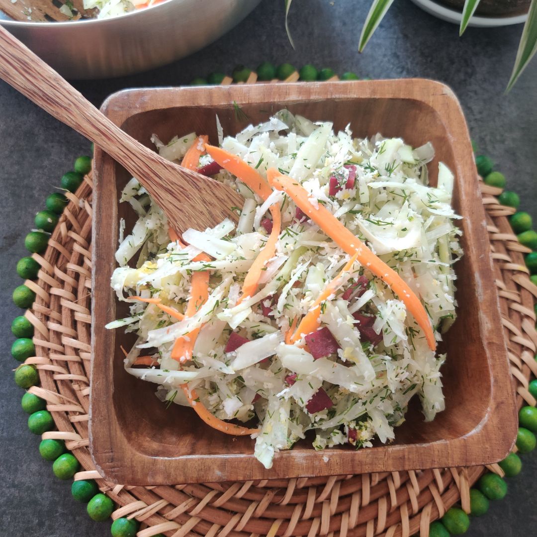 Raw Papaya Salad - Roshni Sanghvi