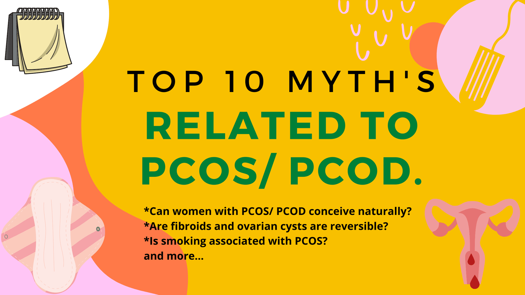 Top 10 PCOD and PCOS Myths (Debunked). | Roshni Sanghvi