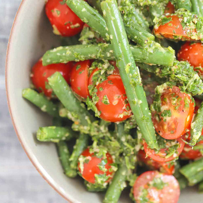 Vegan Beans and Tomato Salad Recipe - Roshni Sanghvi