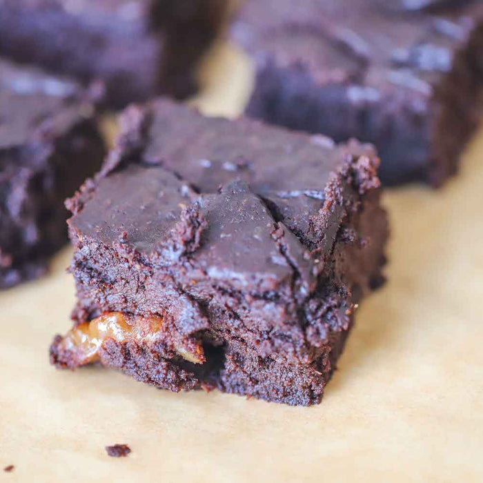 Vegan dark chocolate brownies - Roshni Sanghvi