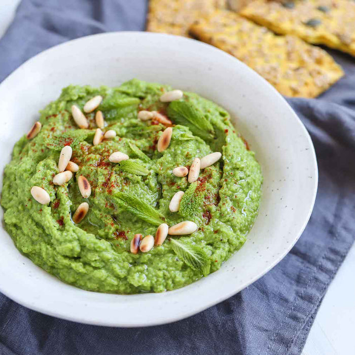 Vegan Green Mint Dip Recipe - Roshni Sanghvi