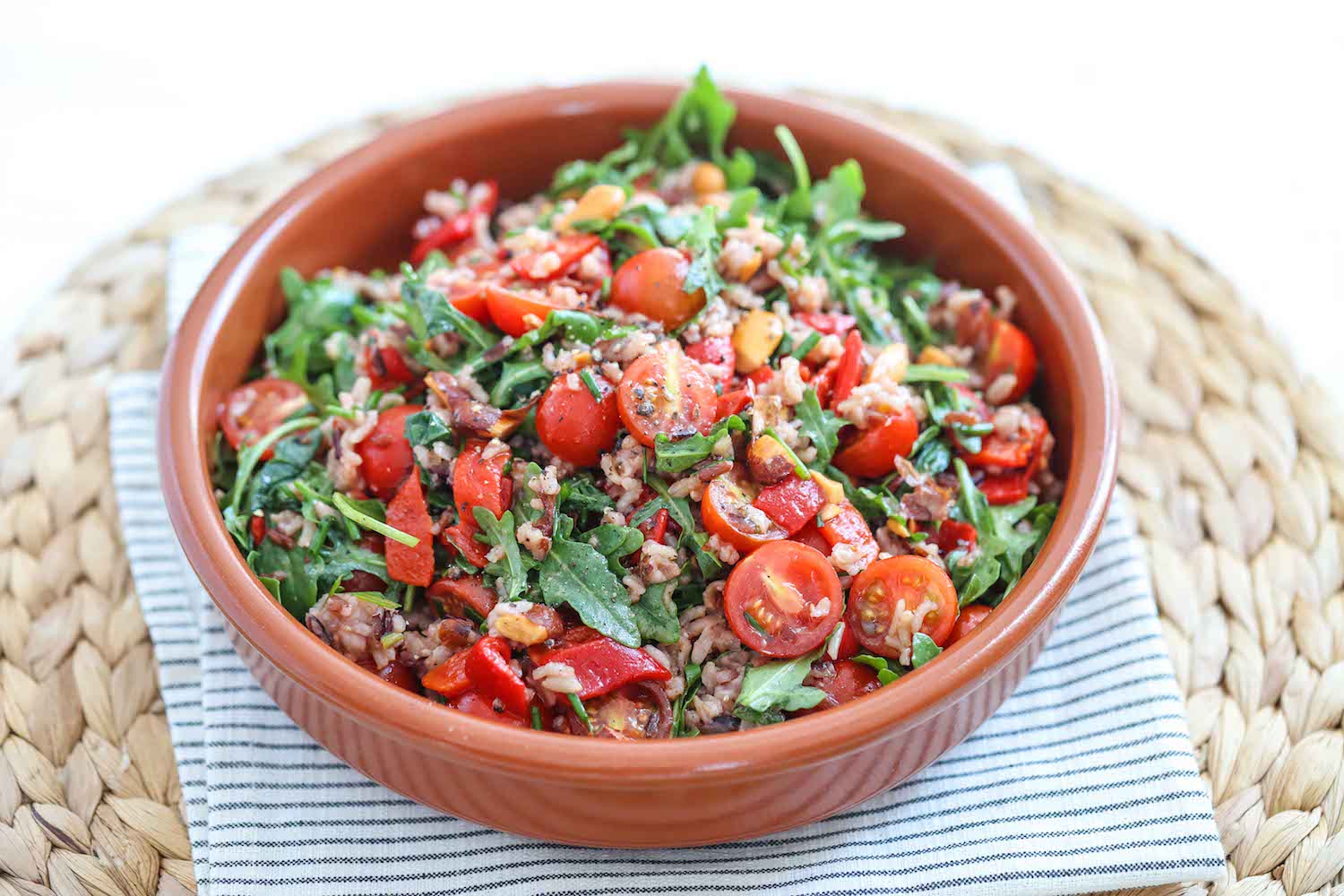 Vegan Rice and Balsamic Salad Recipe - Roshni Sanghvi