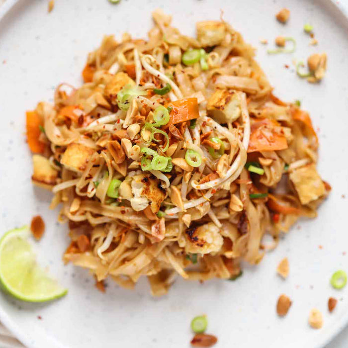 Vegan Tofu Pad Thai Recipe - Roshni Sanghvi